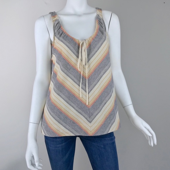 {Elizabeth and James} Monterey Striped Woven Top - Picture 2 of 8